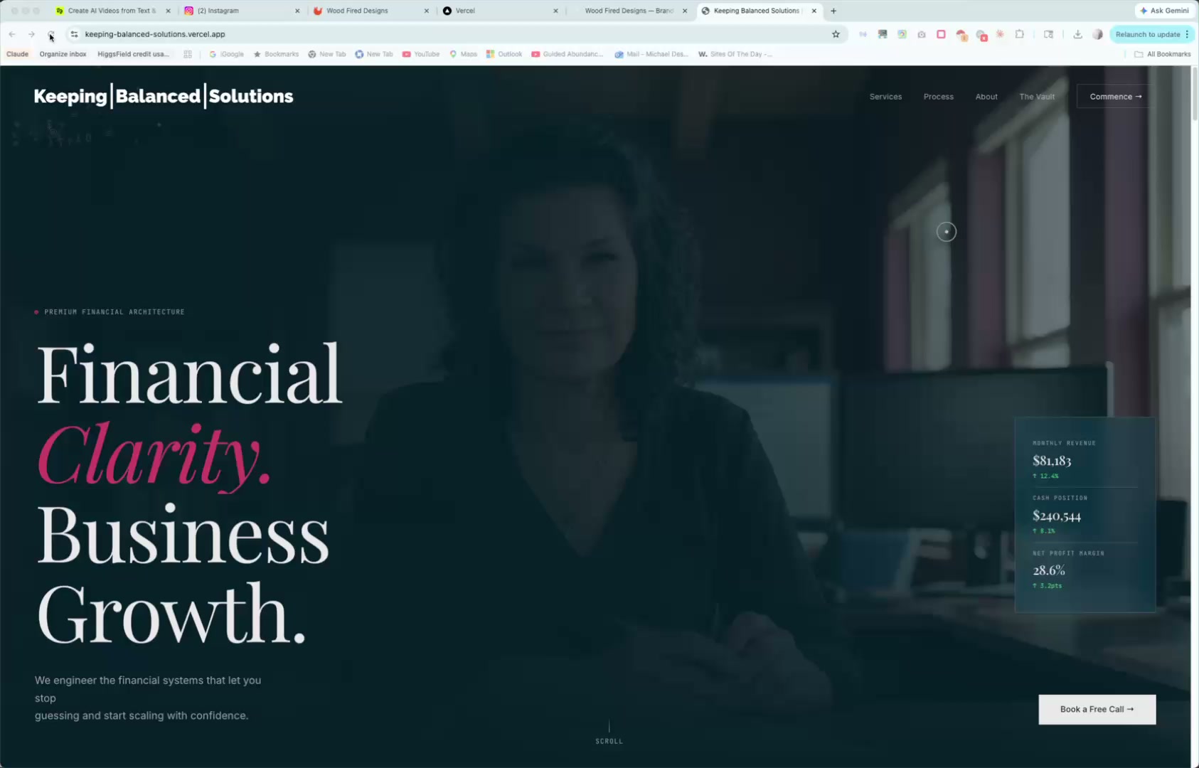 Keeping Balanced Solutions — premium financial website